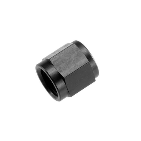 -03 AN/JIC ALUMINUM TUBE NUT 3/8 X 24 - BLACK - 6/PKG